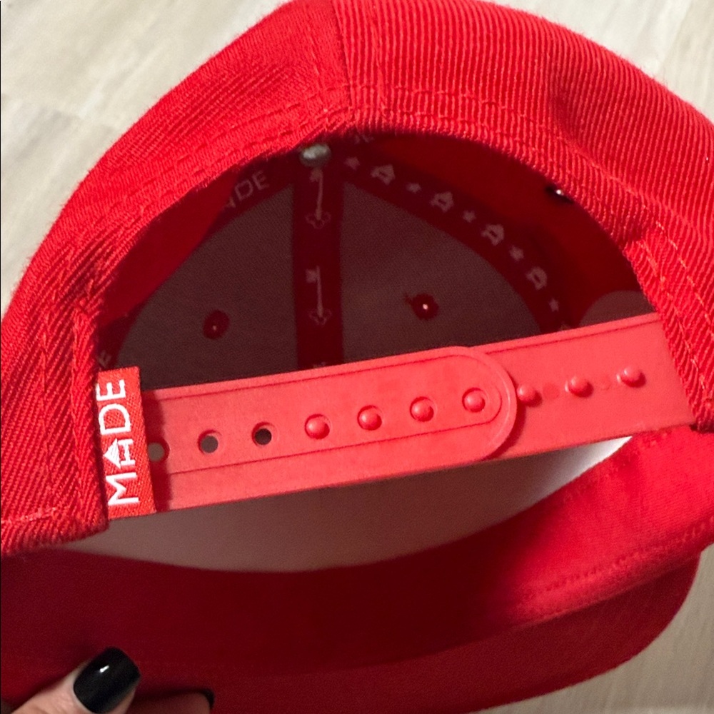 Red MADE Snapback Hat - Picture 11 of 11